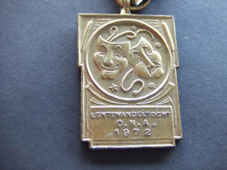 Lentewandeltocht wandelsportvereniging O.N.A. Drunen ( gemeente Heusden) 1972